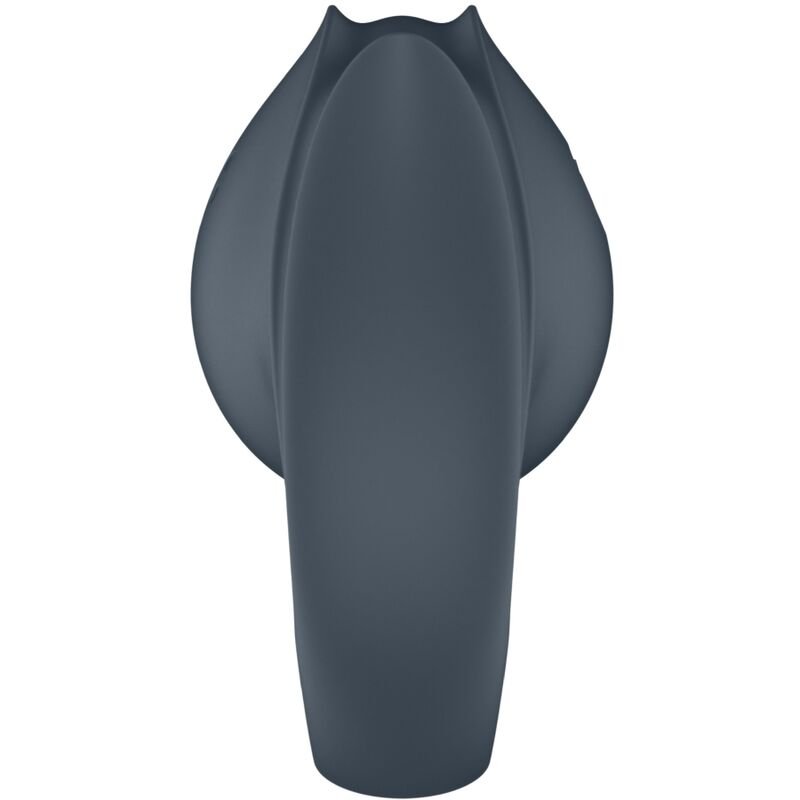 SATISFYER - PERFECT PAIR 2 MULTIVIBRATEUR 2 EN 1 ANNEAU PÉNIS ET STIMULATEUR DE DOIGTS GRIS – Image 8