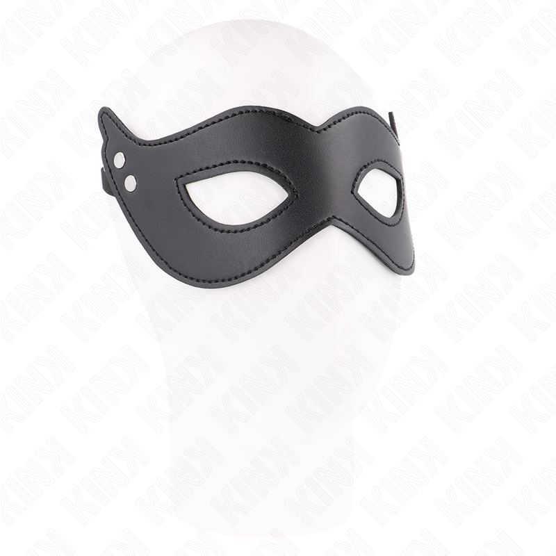 Kink - Masque En Cuirette À Rivets Modèle 1 26 x 8 CM | SexDelice – Image 3