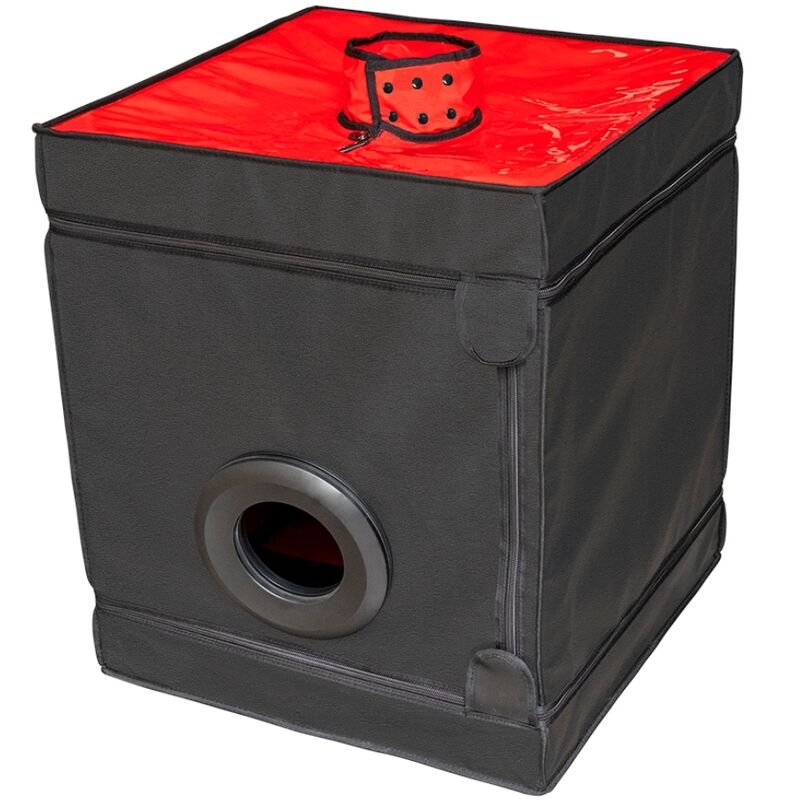 Secret Dome - Kink Club Cabina Bukkake Noir Et Rouge | SexDelice