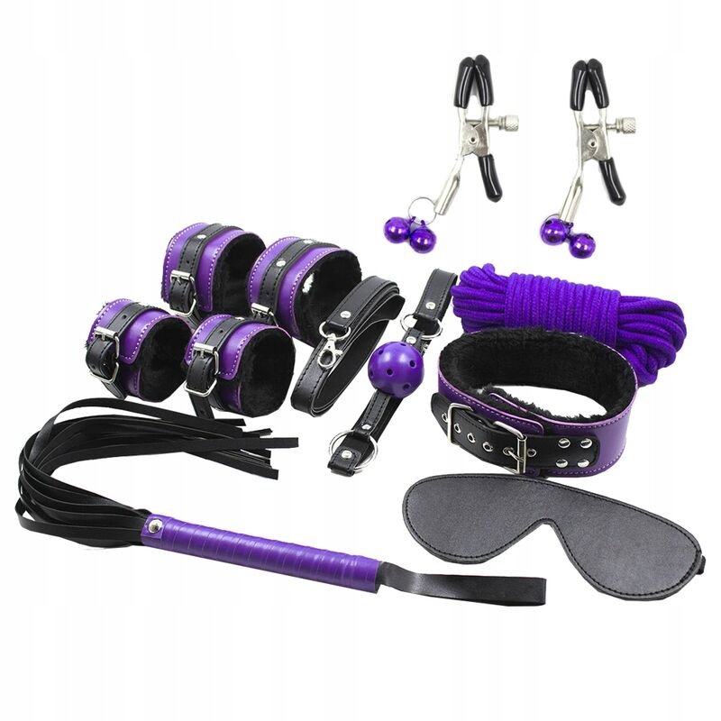 <h3>Kit BDSM 8 pièces SecretPlay - Explorez vos fantasmes</h3>