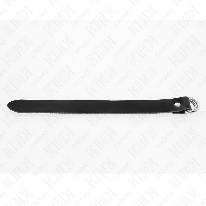KINK - ANNEAU PÉNIS EN CUIR AVEC FERMETURE À PRESSION 22 X 2 CM – Image 6
