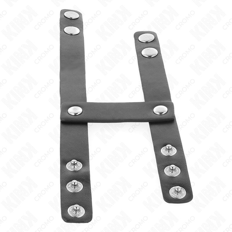 KINK - ANNEAU PÉNIS DOUBLE EN CUIR RÉGLABLE – Image 8