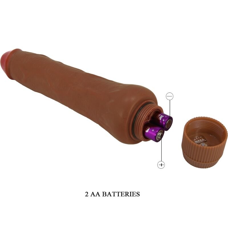 Baile - Vibrateur Réaliste Dryade 25 CM Mulâtre | SexDelice – Image 4