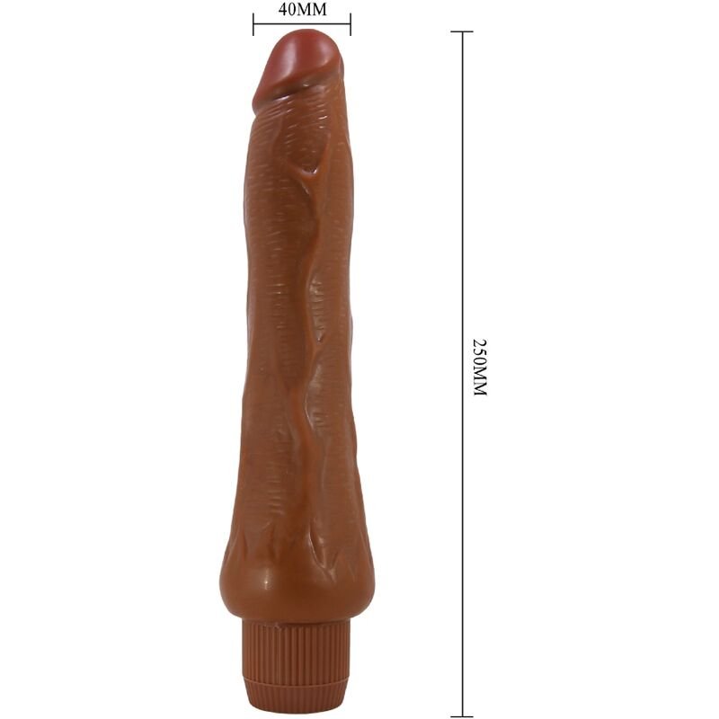 Baile - Vibrateur Réaliste Dryade 25 CM Mulâtre | SexDelice – Image 5