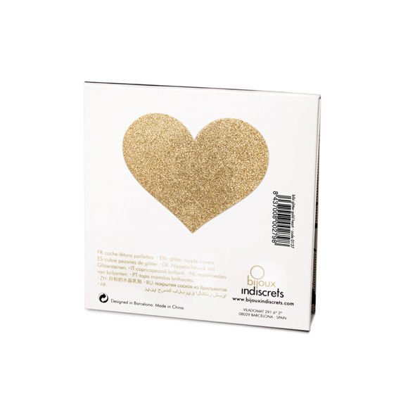 Bijoux - Indiscrets Cache-Metons Flash Coeur Dor | SexDelice – Image 4