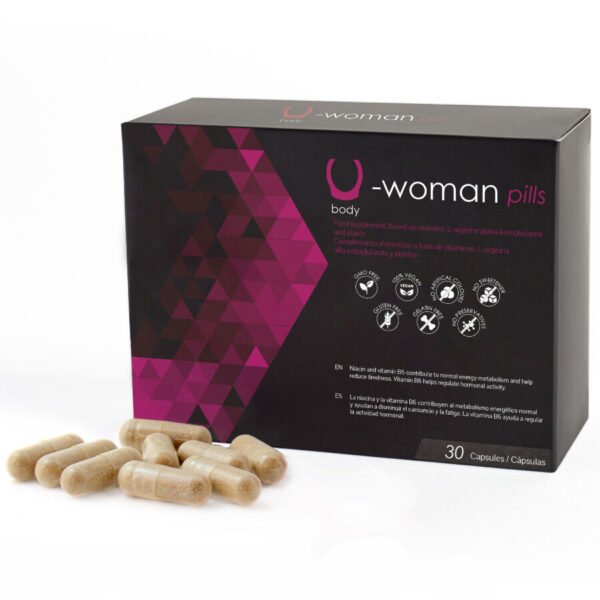 500 COSMETICS - U-WOMAN AUGMENTE LA LIBIDO FEMININE - 30 CAPSULES