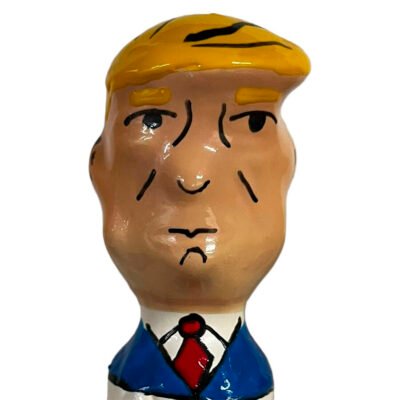 Condomerie - Préservatifs Fantaisie Peints À La Main Grumpy Trump XL | SexDelice