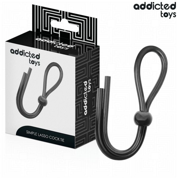 ADDICTED TOYS - CORDE EN SILICONE POUR LE PÉNIS À BOUCLE UNIQUE