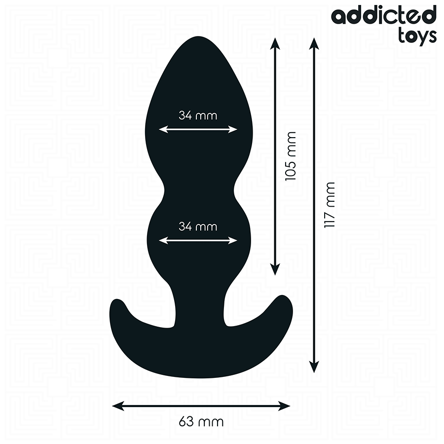 ADDICTED TOYS - PLUG ANAL TAILLE L 11,7 CM – Image 5