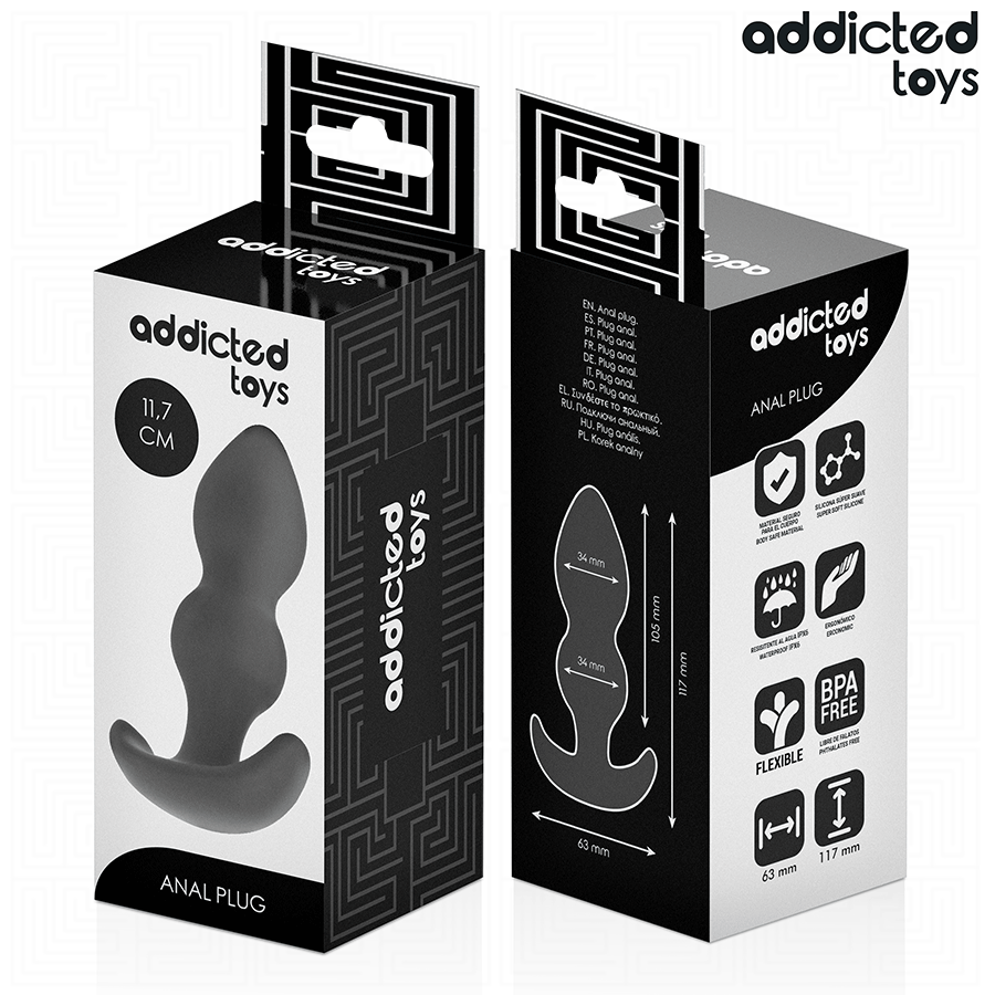 ADDICTED TOYS - PLUG ANAL TAILLE L 11,7 CM – Image 8