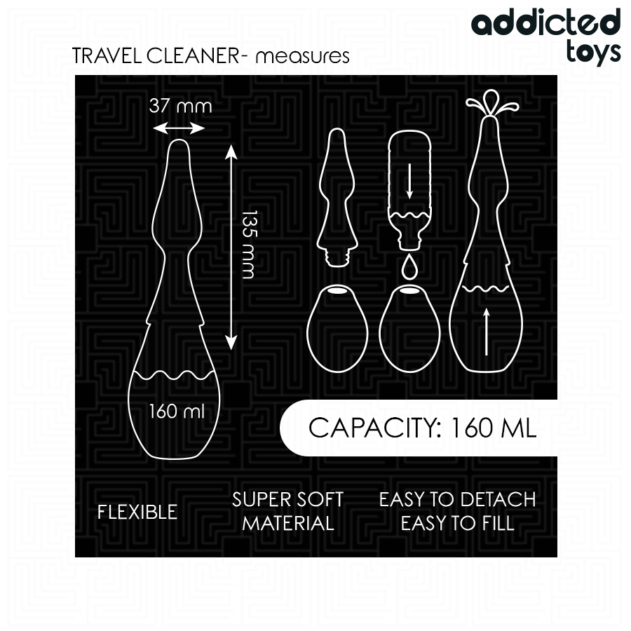 Addicted Toys - Nettoyeur De Voyage Modèle 1 | SexDelice – Image 6