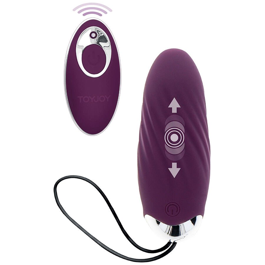 Toyjoy - Happiness Knock Knock Eggstavagant Vibrateur Télécommande Violet | SexDelice