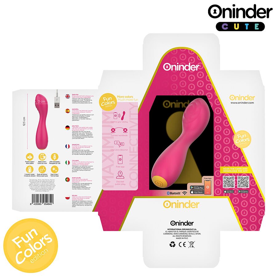Oninder Cute - Love Buddy Master Vibrateur Point G - Application Mondiale Gratuite Rose | SexDelice – Image 7