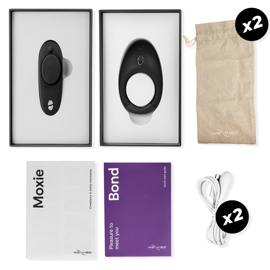 We-Vibe - Tease Us Set Bond + Moxie | SexDelice – Image 7