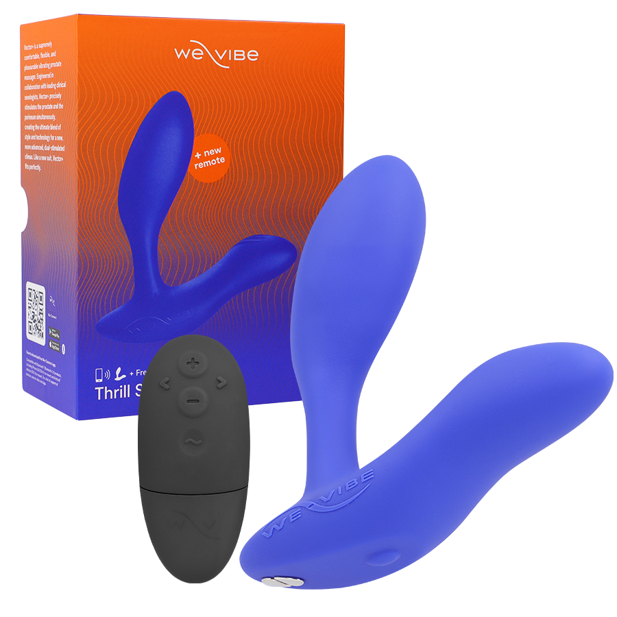 We-Vibe - Masseur De Prostate Vector+ Bleu | SexDelice