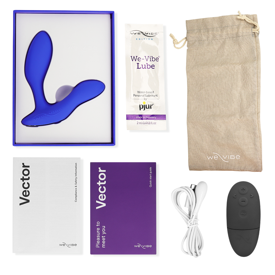 We-Vibe - Masseur De Prostate Vector+ Bleu | SexDelice – Image 7