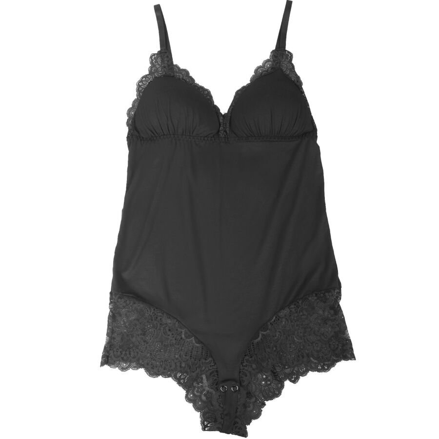 Subblime - Teddy Détail Dentelle Florale Noir L/xl | SexDelice – Image 11
