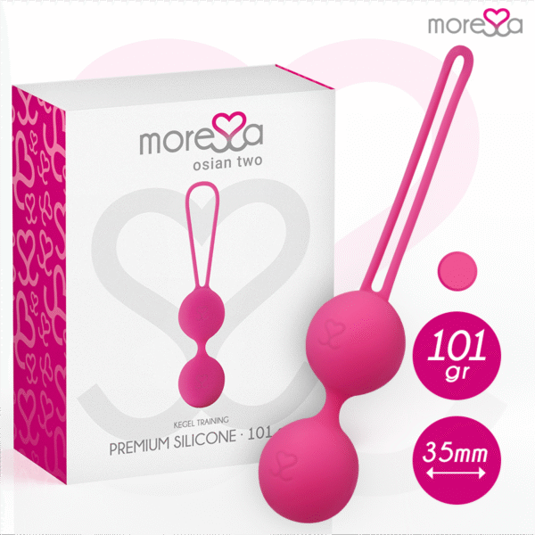 Moressa - Osian Deux Silicone Premium Rose | SexDelice