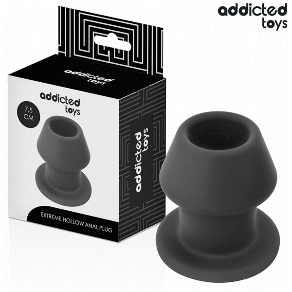 ADDICTED TOYS - PLUG ANAL CREUX EXTRÊME TAILLE S 7,5 CM
