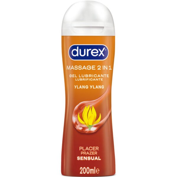 DUREX - GEL LUBRIFIANT DE MASSAGE SENSUEL YLANG YLANG 200 ML