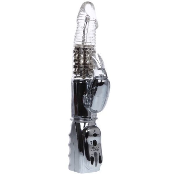 Baile - Rotateur Transparent Missile Amour 26.5 CM | SexDelice