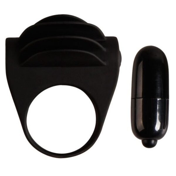 Pretty Love - Anneau Vibrateur Noir Chester | SexDelice