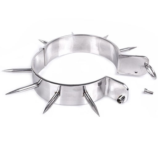 METAL HARD - COLLIER DESCLAVE BDSM AVEC POINTES – Image 3