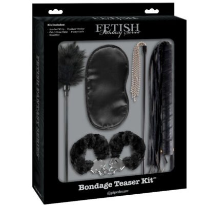 Fetish Fantasy - Kit Teaser pour Couple avec Cravache et Menottes