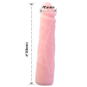Gode réaliste silicone Skin Touch 23 cm Baile – Image 2