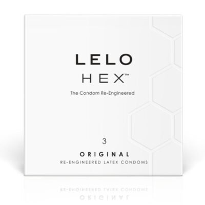 Préservatifs HEX Structure Hexagonale Ultra-Fins 54mm x3