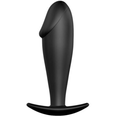 Pretty Love - Plug Anal Forme De Pénis En Silicone Noir | SexDelice