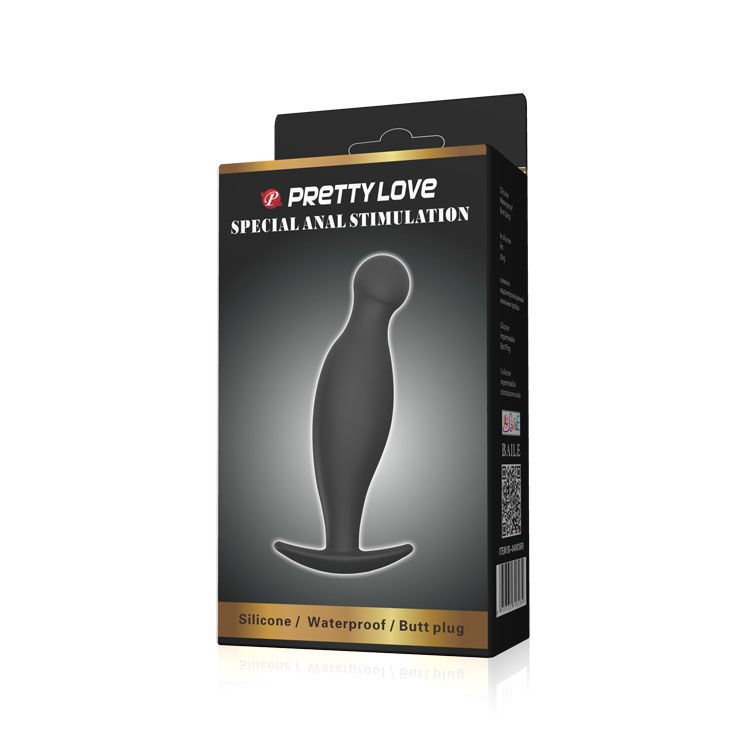 PRETTY LOVE - PLUG ANAL EN SILICONE E 11.7 CM NOIR – Image 6