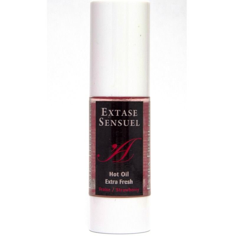 EXTASE SENSUAL - HUILE DE MASSAGE EFFET FRAISE EXTRA FRAÎCHE 30 ML – Image 3