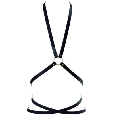 Bijoux Indiscrets Maze - Harnais Multi-Voies Noir | SexDelice