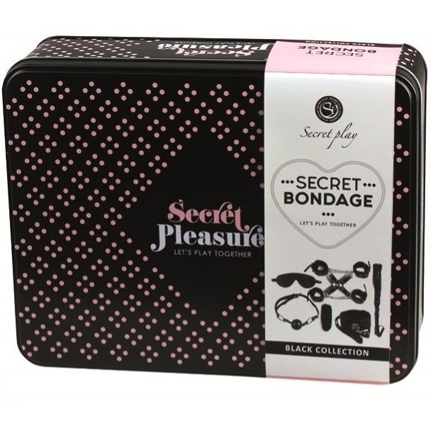 Secretplay - Bdsm Set 8 Pcs Noir | SexDelice
