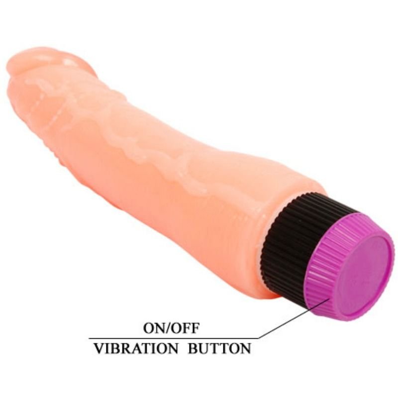 BAILE - VIBRATEUR NATUREL FLEXIBLE RÉALISTE 24 CM – Image 7
