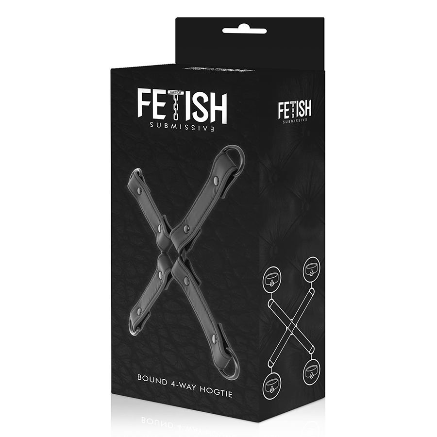FETISH SUBMISSIVE - UNION DE MENOTTES EN CUIR VÉGAN – Image 7
