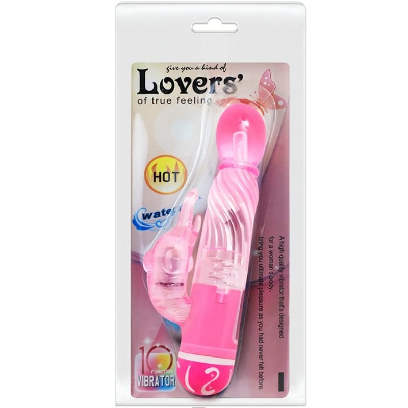 Baile - Vibrateur Multivitesses Avec Stimulateur Rose | SexDelice – Image 9