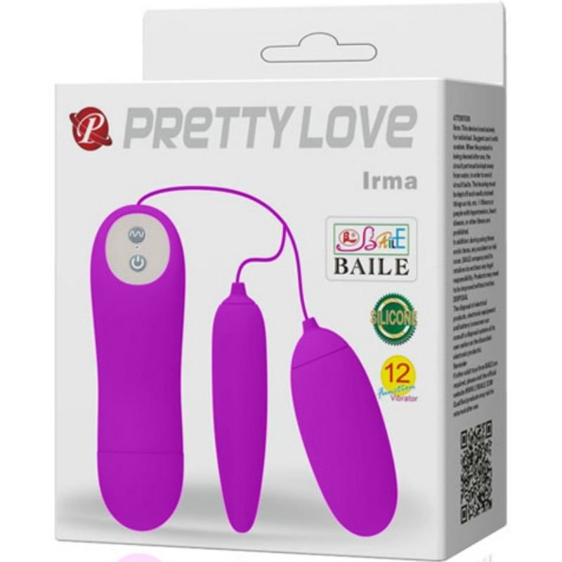 PRETTY LOVE - IRMA DOUBLE OEUF VIBRANT – Image 7