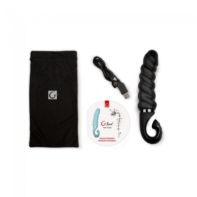 G-Vibe - G-Jack 2 - Gode Vibrant Noir | SexDelice – Image 4