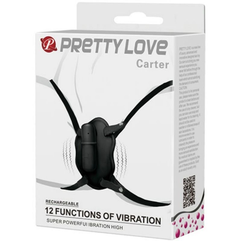 PRETTY LOVE - STRAP ON AVEC BALLE VIBRANTE CARTER – Image 8