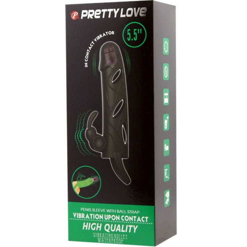 PRETTY LOVE - HOUSSE EN SILICONE AVEC VIBRATION 14 CM 2.0 – Image 9