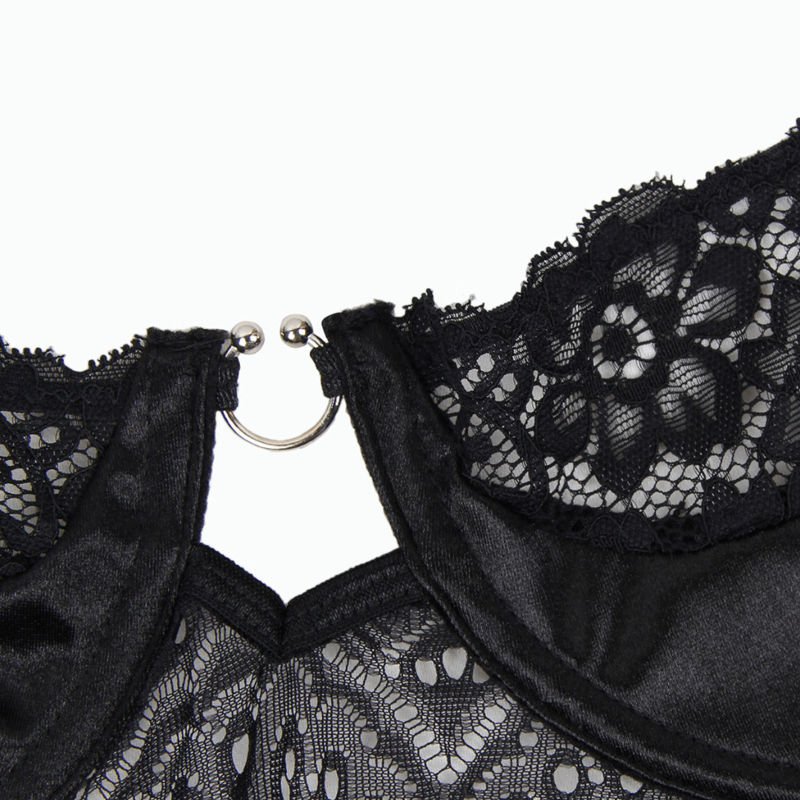 Subblime - Corset Corset Et Ceinture Noir L / XL | SexDelice – Image 6