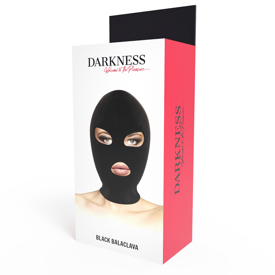 DARKNESS - MASQUE DE SOUMISSION BDSM BOUCHE ET YEUX NOIR – Image 4