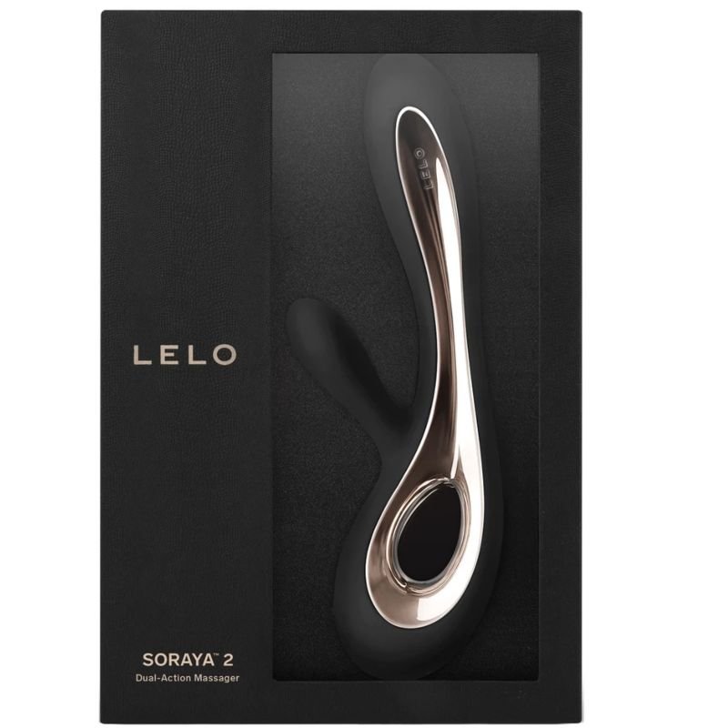 LELO - VIBRATEUR SORAYA 2 LAPIN NOIR – Image 4
