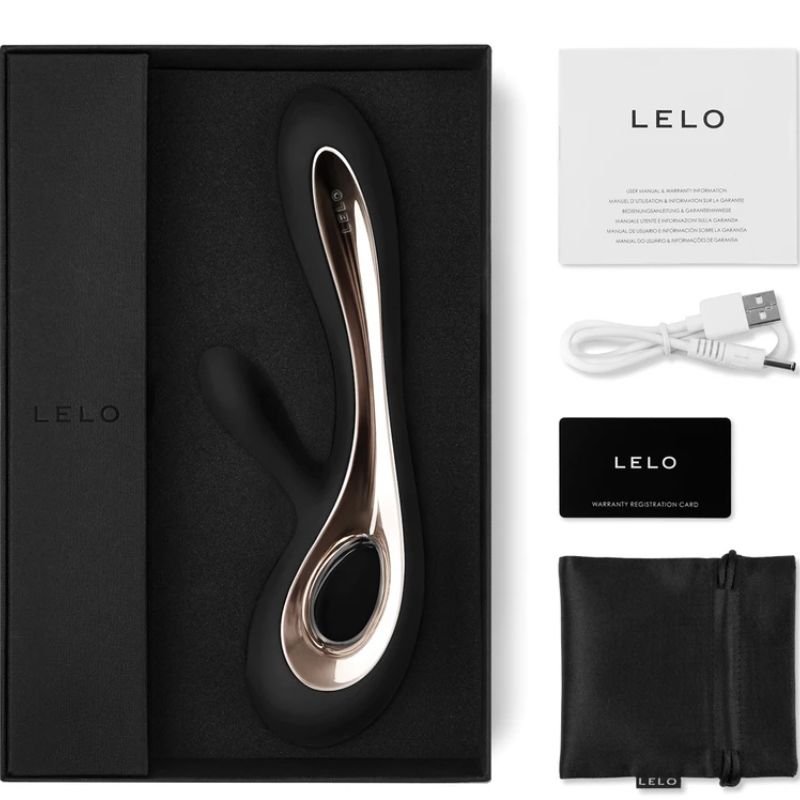 LELO - VIBRATEUR SORAYA 2 LAPIN NOIR – Image 3