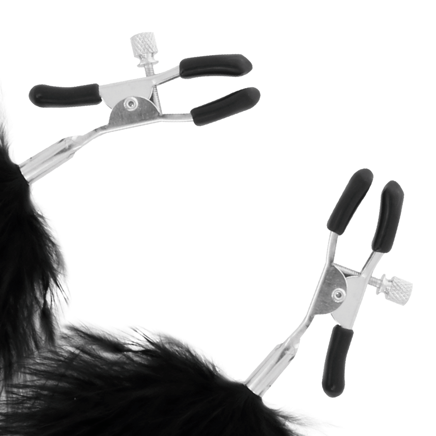 DARKNESS - PINCES À TÉTONS POM-POM 2 – Image 3