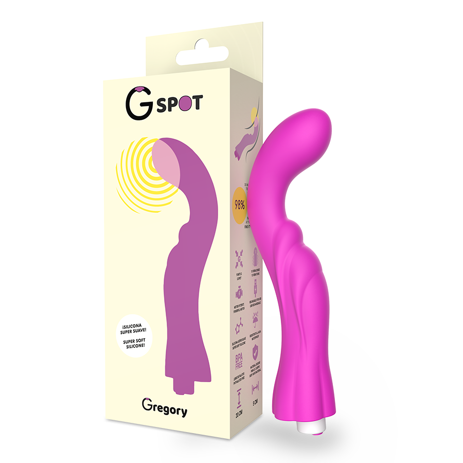 G-Spot - Vibrateur Gregory Violet | SexDelice