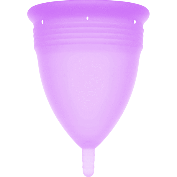 STERCUP - COUPE MENSTRUELLE EN SILICONE FDA LILAS - TAILLE L