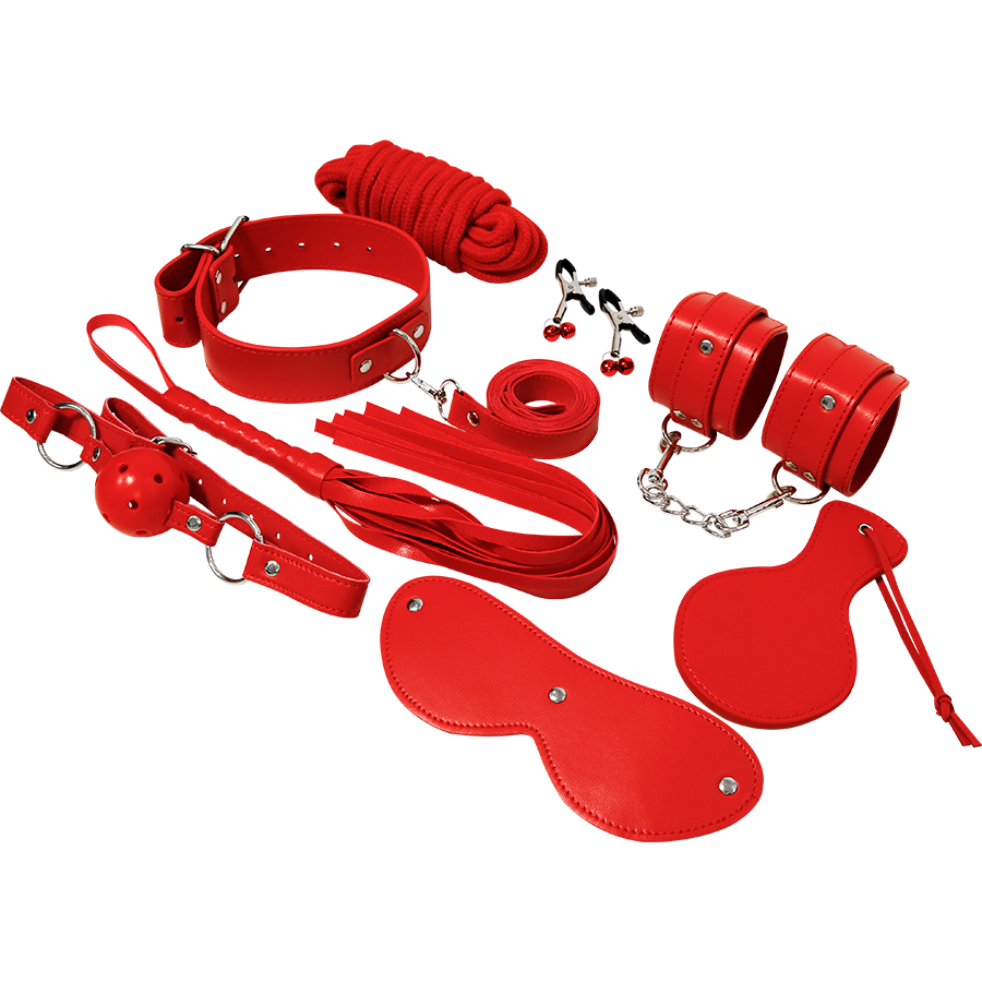 Experience - Kit Fétiche BDSM Rouge pour Couple Débutant – Image 4